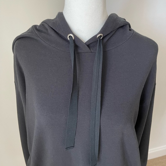 The Drop Women's Iona Long-Sleeve Hooded Mini Sweatshirt Dress - Size M - Picture 5 of 16